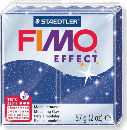 Staedtler Fimo Effect Glitter Blue 57gr