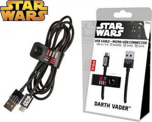Tribe Καλώδιο USB Micro 120cm Star Wars Darth Vader