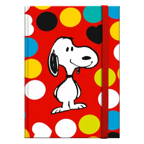 Μικρό σημειωματάριο με σκληρό εξώφυλλο – Snoopy Colorfull -SPY-12-07