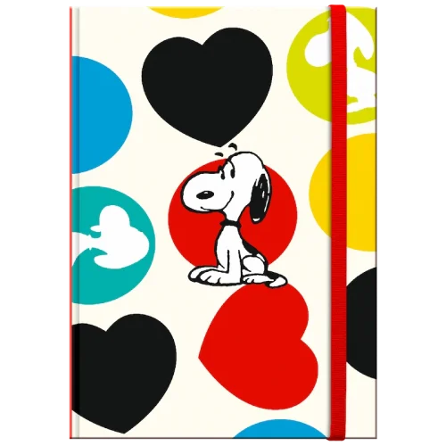 Σημειωματάριο μεσαίου σκληρού εξώφυλλου – Snoopy Colorfull/SPY-17-07