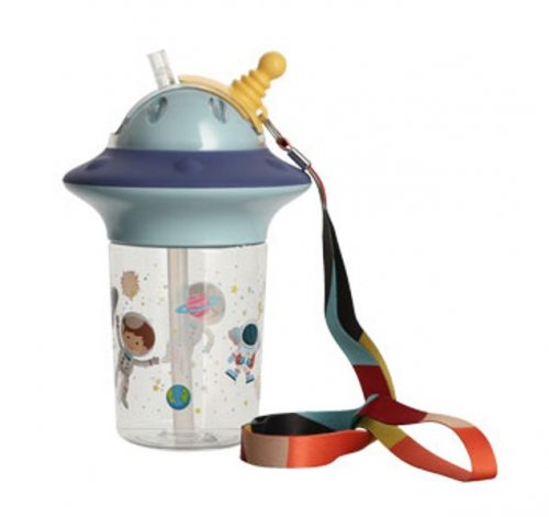 Estia Παγούρι Παιδικό Πλαστικό BPA-FREE 450ml Astro Τυρκουάζ 